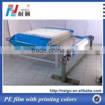 China Biggest Width Ldpe PE Film / Big Size Bedroom Mattress Packaged Film photo-3