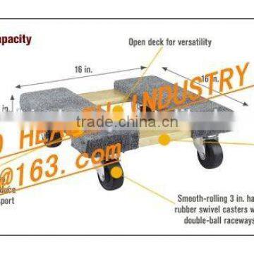 30" *18" Carpeted Ends Dollies With 3.5" /4" Performa Caster photo-5