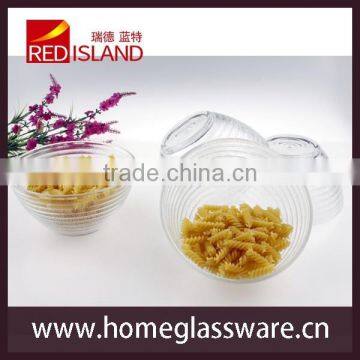 6'' Crystal Salad Soup Cereal Serving Set Bowls ce photo-2