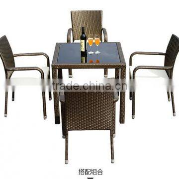 Outdoor Brown Rattan Table, Outdoor Rattan Furniture photo-3
