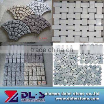 Natural stone mosaic floor tile