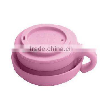 Silicone Travel Collapsible Camping Mug With Lid photo-5