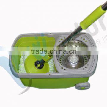 Removable 360 Magic Spin Mop With Two Wheels, Mop With Bucket Walkable Spin Mop photo-4