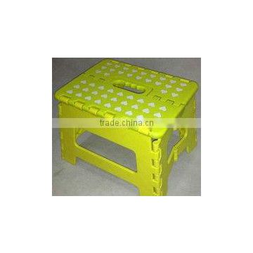 Mini and cute clear plastic folding stool with excellent design