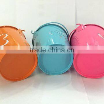 Cheap Handmade Designs Decorative Paintings Flat Small Big Wedding Decor Iron Butterfly Flower Vase photo-4