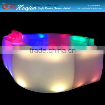 wholesale led bar counter/led furniture bar counter/lighting counter