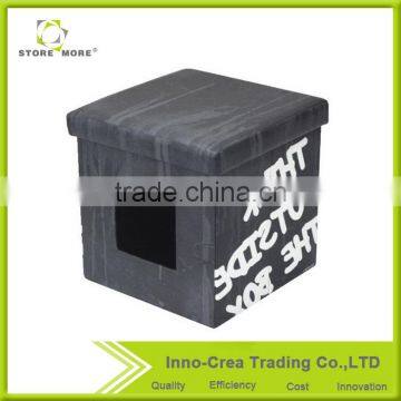 Home Stool OEM 2017 New Design Support Printing Pet Foldable Storage Ottoman photo-2