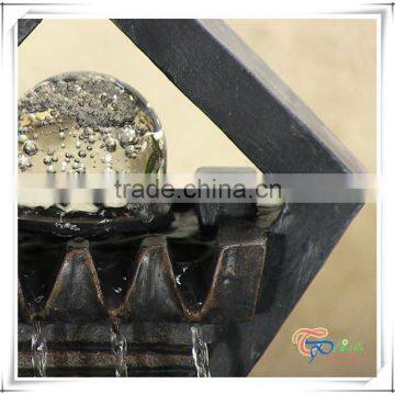 Indoor Resin Water Fountains With LED Light photo-2