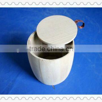 2014 High Quality New Design Unfinished Decorative Small Wooden Barrel photo-3