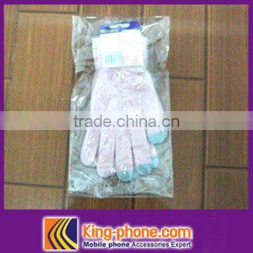 Factory Price For Customzied Knitting Winter Gloves For Touch Screen photo-6