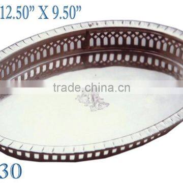 Antique Metal Tray photo-6