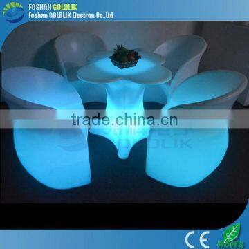 rechargeable battery color changing LED Furniture Lighting with remote controller