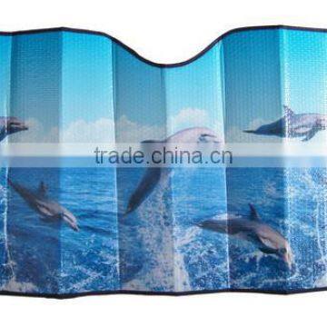 Aluminium Dolphin Car Sun Shade photo-3