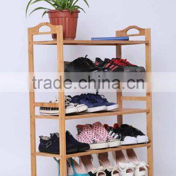 Practical promotion wooden shoe rack