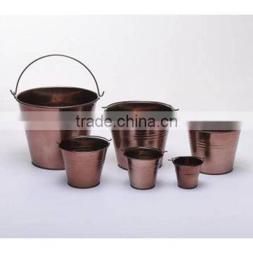 copper antique handmade planters