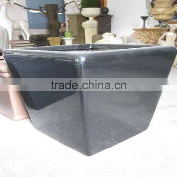 SJ20171008 2017 Hot Sale Black Square Plastic Flower Pot With Different Colors photo-4