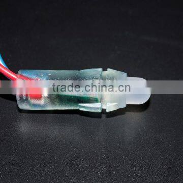 F8 RGB LED Strawhat Light for Holiday Decoration/Full Color 12mm LED Christmas Decoration Light/LED Strawhat Stright Light photo-5