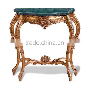 China factory wholesales polyresin decorative table corner table