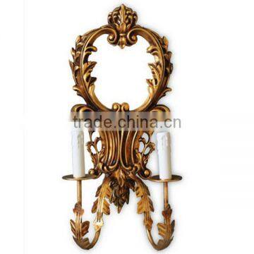 Factory Wholesales Wall Mirror With Candle Holder photo-5