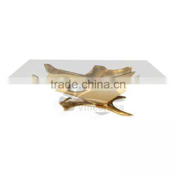 2016 Hot Selling Popular Designs Bronze Elephant Sculpture Coffee Table photo-4