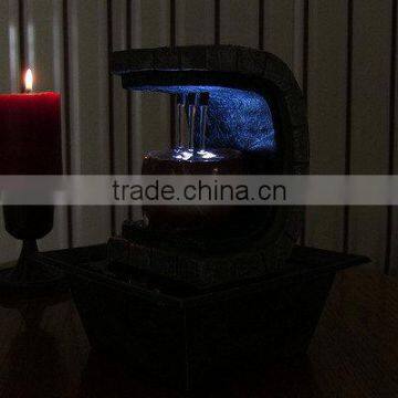 Meditation LED Lights Tabletop Water Fountain photo-2
