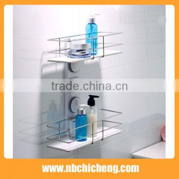 2016 High quality bath utensil rack stronge wall suction jewelry holder