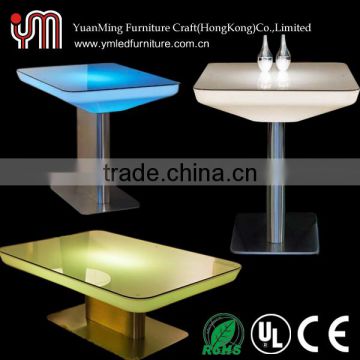 Led Light Coffee Table,RGB Coffee Table,Illuminated Led Coffee Table