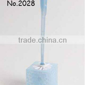 New Design Toilet Brush Plastic Cleaning Brush Sets With TPR Holder photo-3