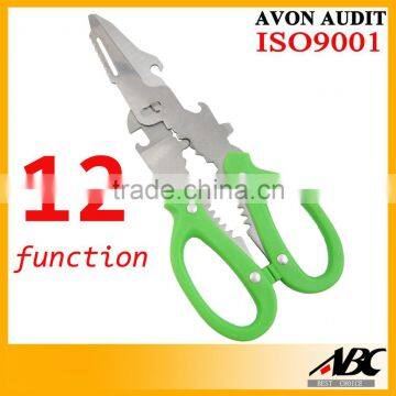 Colorful Wooden Handle Professional Kitchen Scissor photo-5
