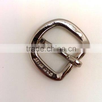 1" End Bar Solid Brass Buckle With One Prong, Nickel Plate Solid Brass Material Buckle photo-5