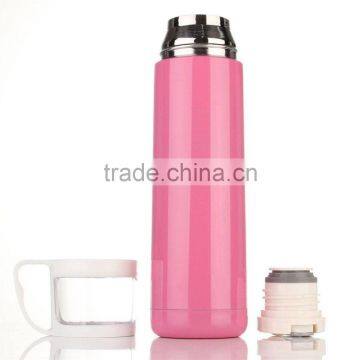 Pink Stainless Steel JAZZ Vacuum Cup With Buckle Plug photo-3