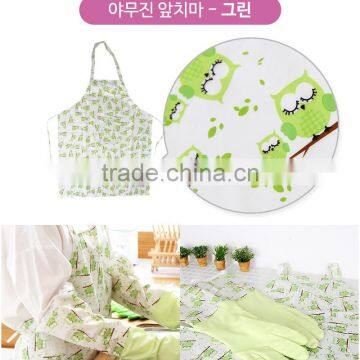 Working Apron, Cup Cake Apron, Anti-Stain Cooking Apron for Kitchen With Rubber Glove photo-4