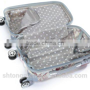 PC Printed Travel Trolley Luggage Set Suitcase Set photo-6