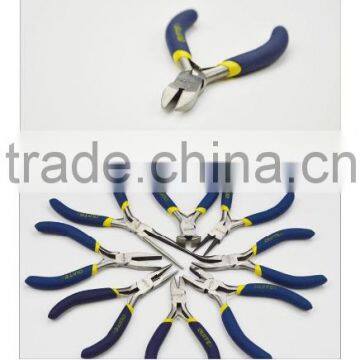 Blue Carbon Steel Diagonal Cutting Pliers Flat Nose Pliers photo-5