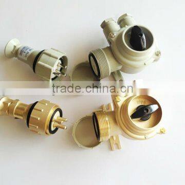 HNA Type 3 Pin Plugs and Receptacles With Switch