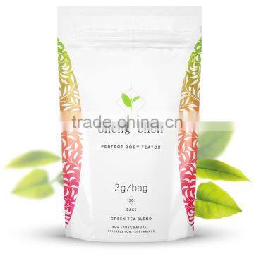 Private Label Detox Tea for Detox and Slimming/ Box Packaging and Low-Fat Feature slimming tea 2g*20 bags