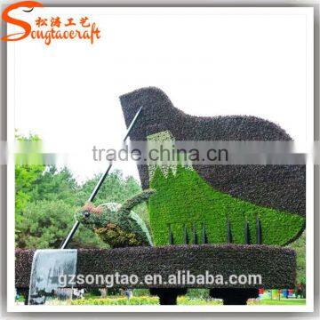 Songtao New Design Artificial Landscape Grass Metal Frames for Topiary Garden Topiary photo-3