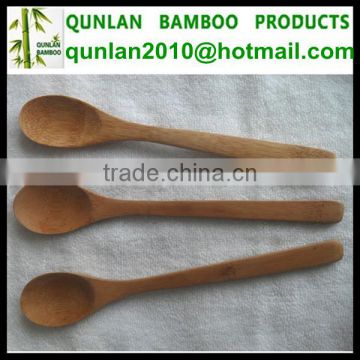 Mini Bamboo Engraved Popsicle Spoon