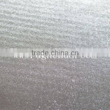 Grey Knitting Fabric Laminate Grid Polar Fleece Fabric for Garment photo-3