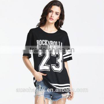 outdoor wholesale overseas women baseball t shirts customized