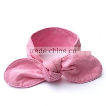 Girl Rabbit Headband Newborn Kids Cotton Elastic Hair Band Baby Top Headband photo-3