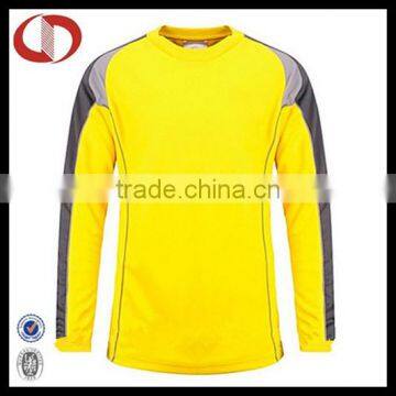 Long sleeve goalkeeper soccer jersey