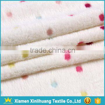 Custom 100% Polyester Printing Flannel Fabric for Bedding Set photo-2