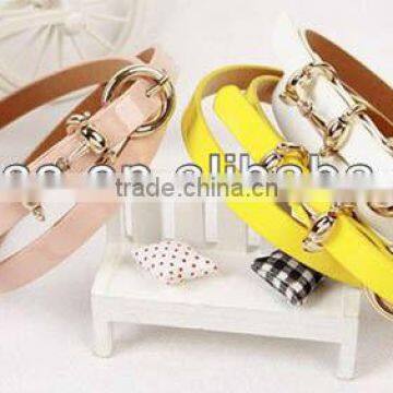 newest lady fashion pu belts