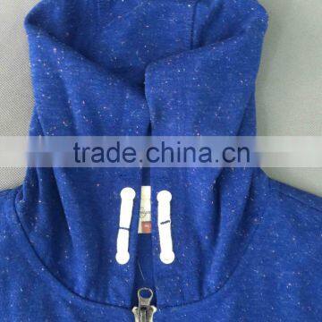 2017 Oem Mens Print Logo Blue Colour Zip up Hoodies Wholesale photo-4