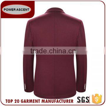 Mens Slim Fit Fashion Designs Shining Suits Office Uniforms For Men photo-5