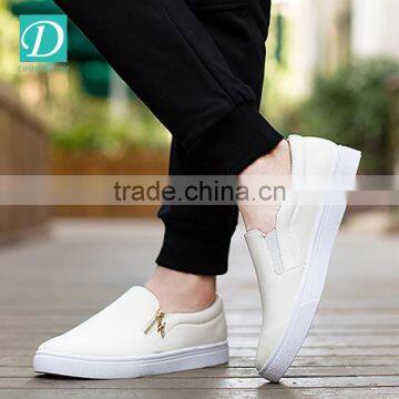 Fashion Designer Black Dress Shoes With Zipper photo-2