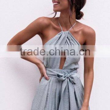 Runwaylover 5444 Sexy Ladies Sexy Ladies Light Blue Sexy Playsuit photo-3