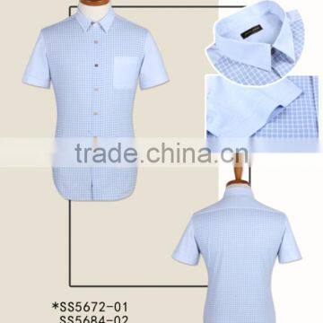 Latest linen/cotton fashion men shirts for summer