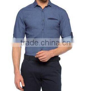 2017 New Spring Custom Unique Formal Dress Shirts Men